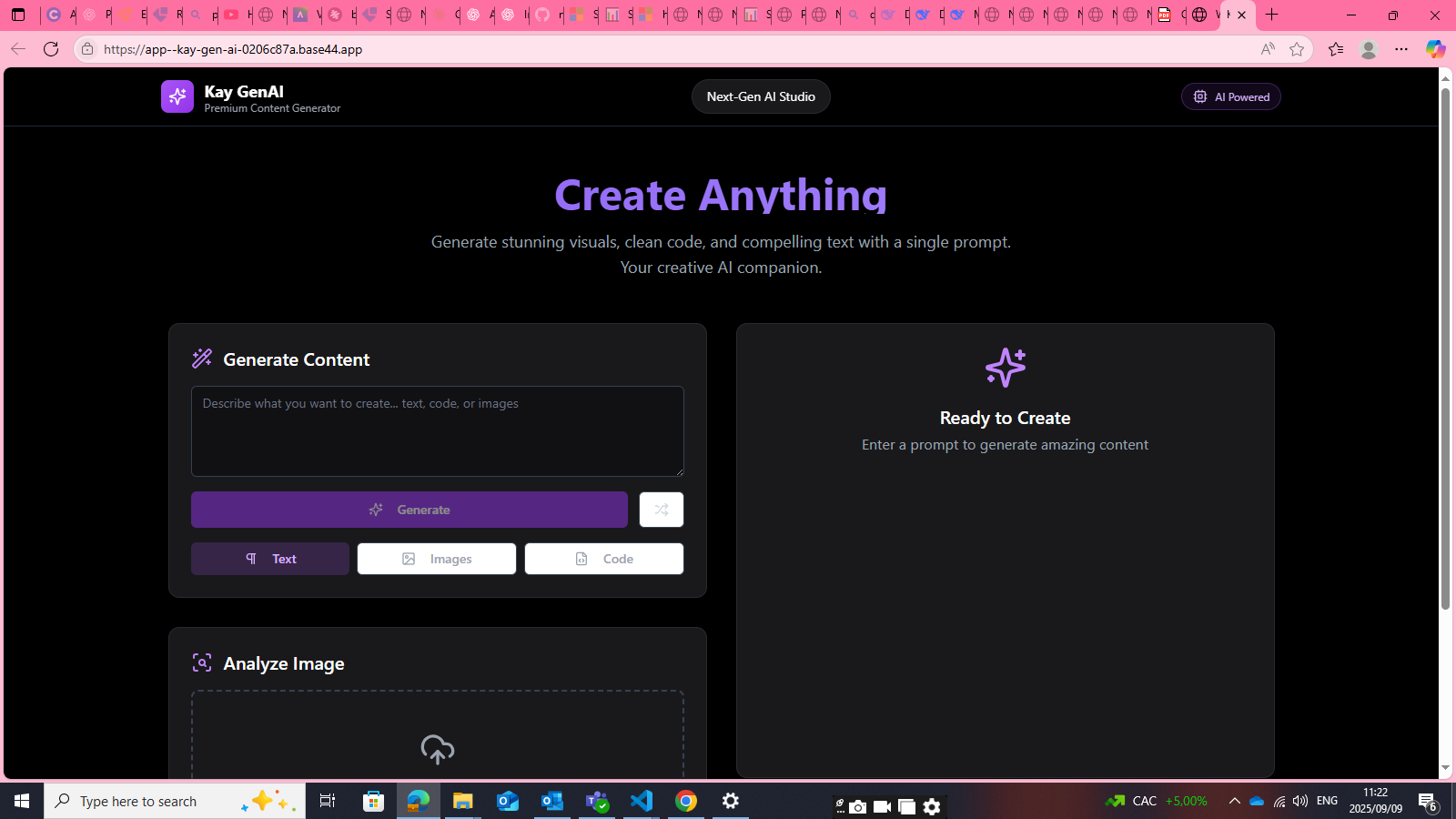AI Content Generator Project